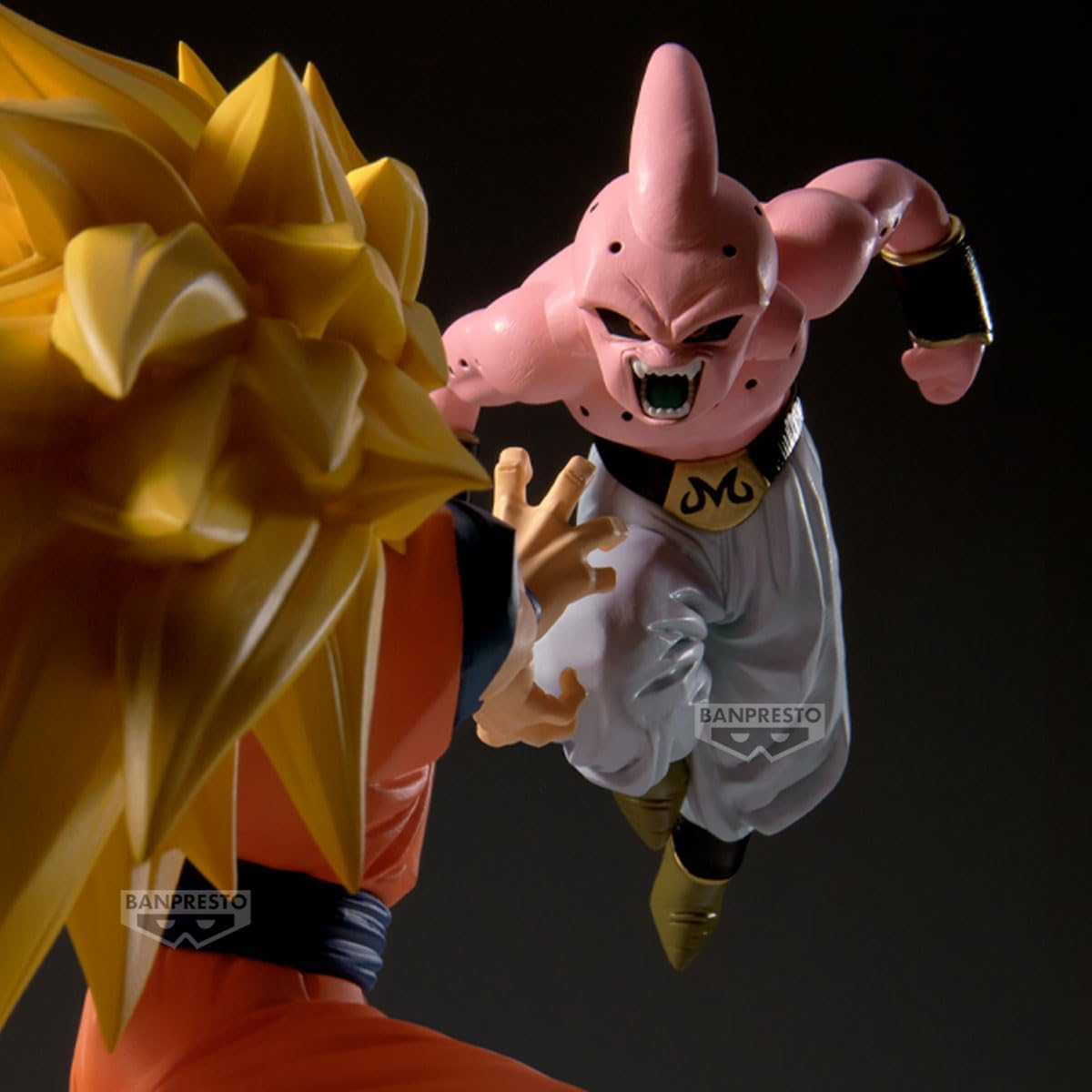 Banpresto, Match Makers Figure: Dragon Ball Z, Majin Buu (Pure) vs Super Saiyan 3 Son Goku 龍珠Z 魔人布歐 vs 超級撒亞人 孫悟空