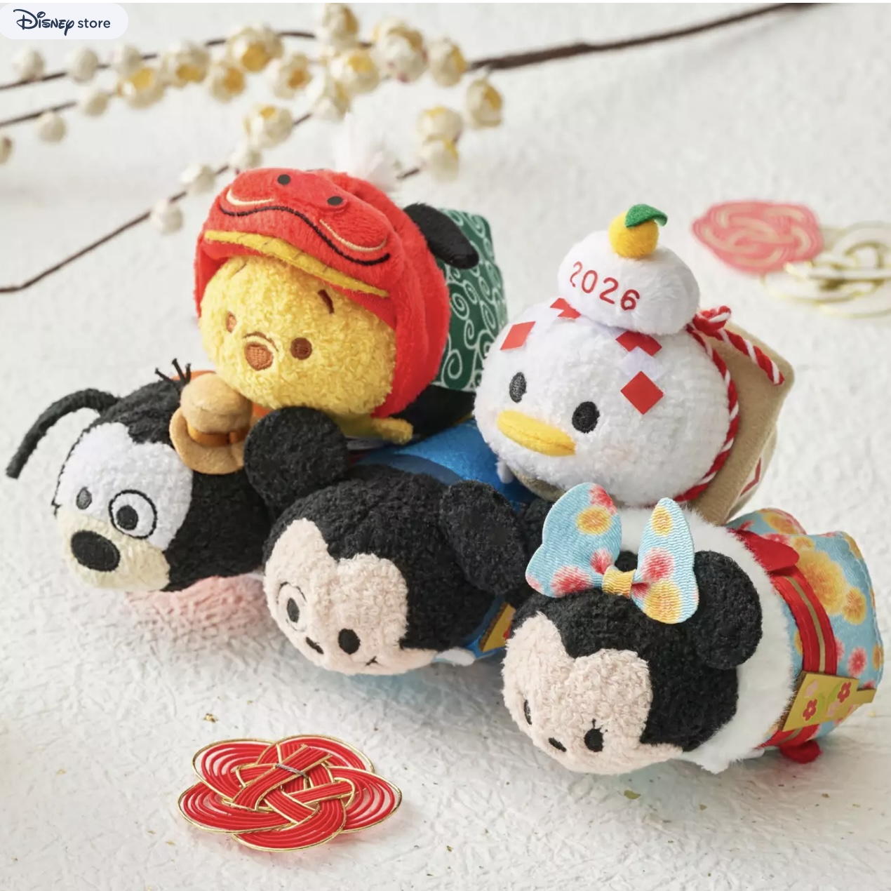 Disney Tsum Tsum Plush Toy (S) New Year