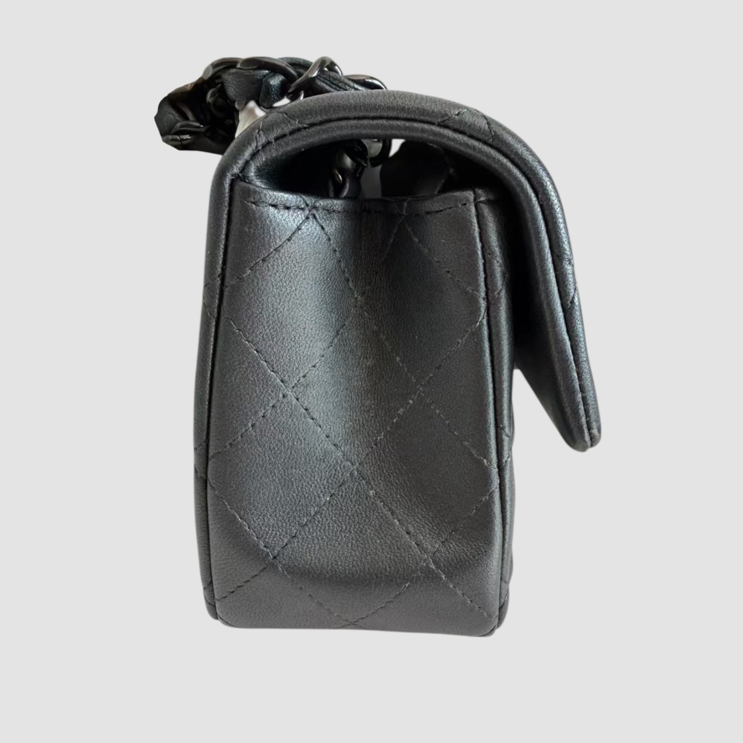 Chanel Lambskin 20cm So Black