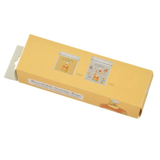 [訂購] [JDS] POOH HUNNY DAY 2026 | ZIPPER BAG｜ M(各):約 縦22×横18(cm) S(各):約 縦17×横17(cm) {TF260723}