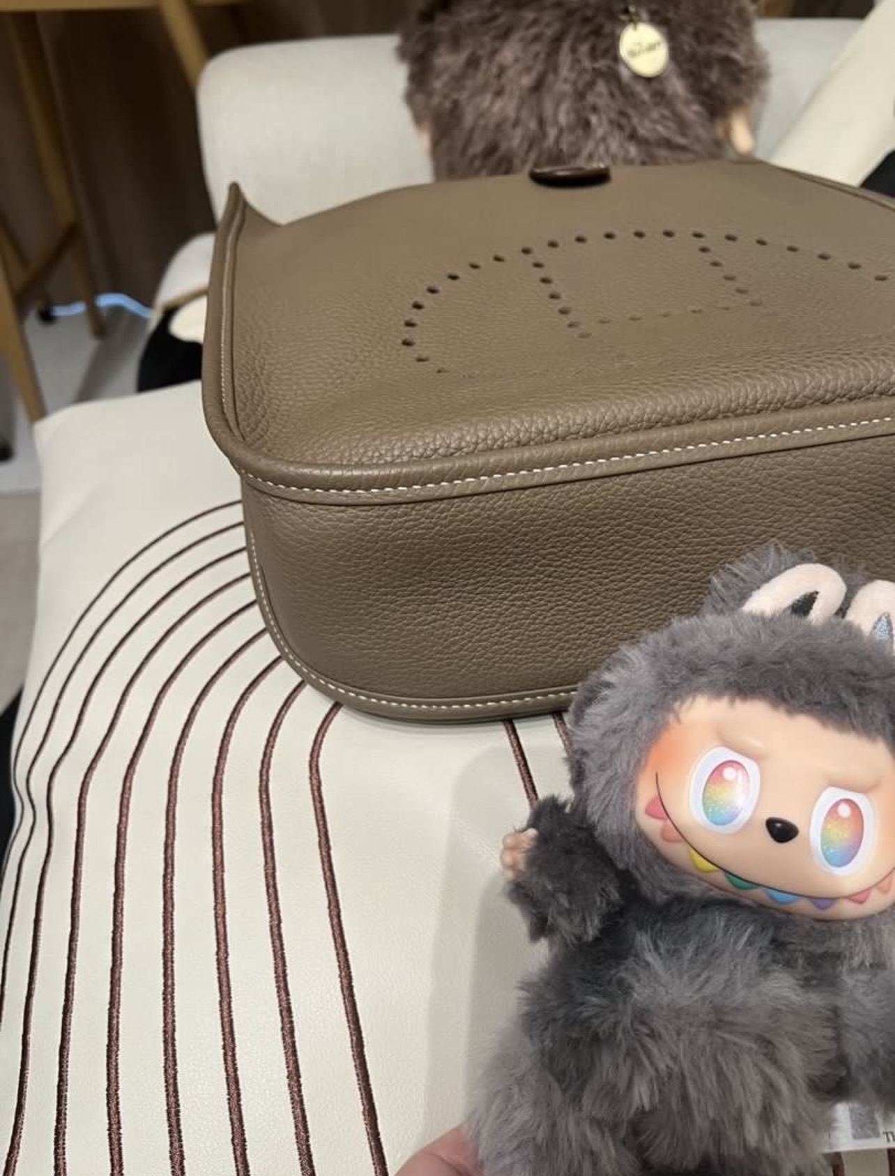 Hermes Evelyne 29 大象灰金扣 Stamp D 100%Authentic, 98%New ✅Dust bag✅Box