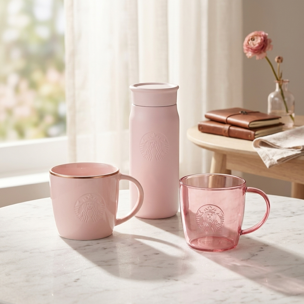 《日本🇯🇵 STARBUCKS Mother's Day 限定系列》耐熱玻璃Logo馬克杯 355ml