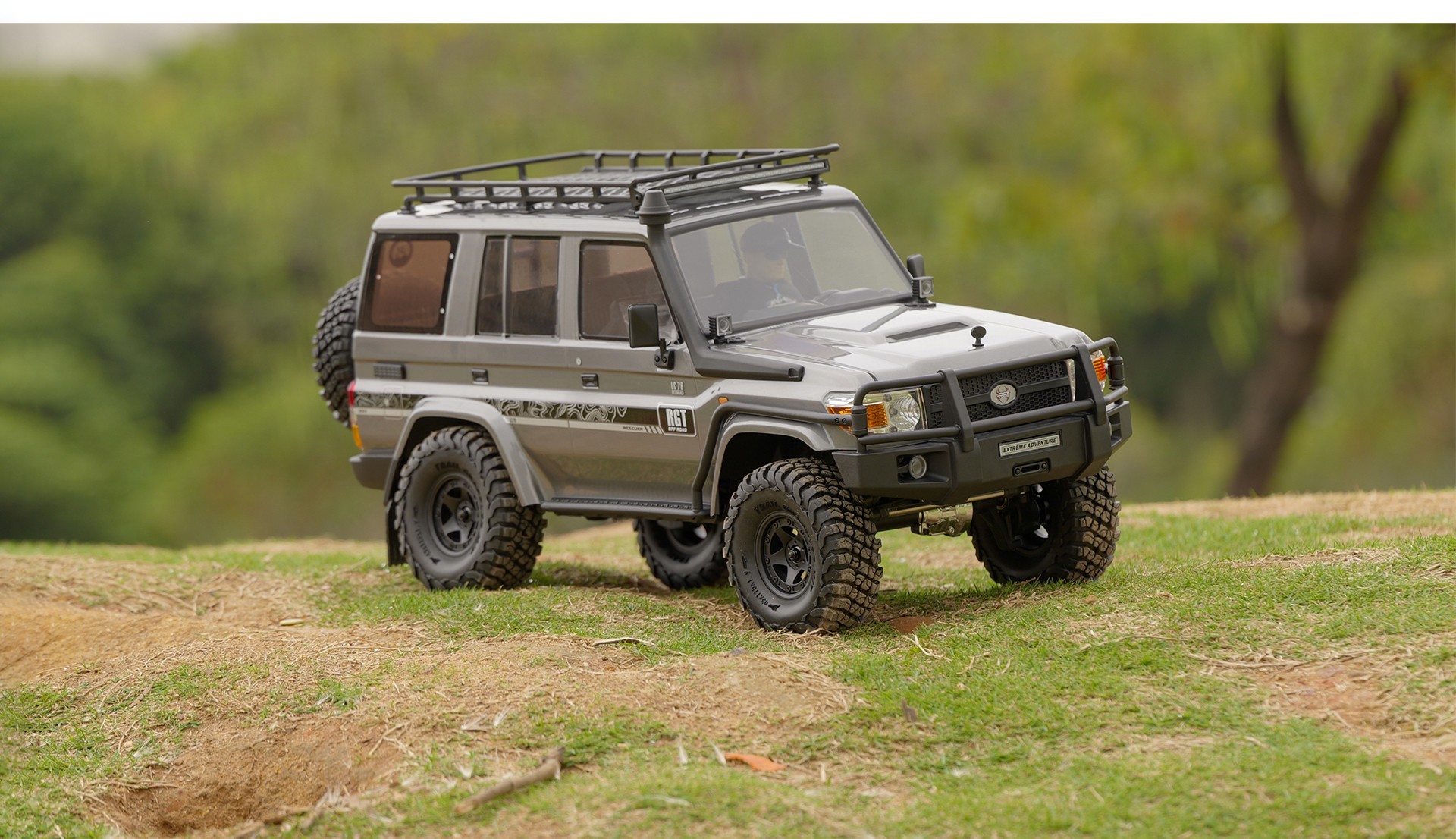 全新 瑞泰 RGT  1:10 EX86190  LC76 RESCURE 攀爬車 2026 Ver. | 有刷馬達及電變 | 2.4Ghz 遙控 |  4輪驅動 | 前後差速鎖 | 2段速機械波箱 