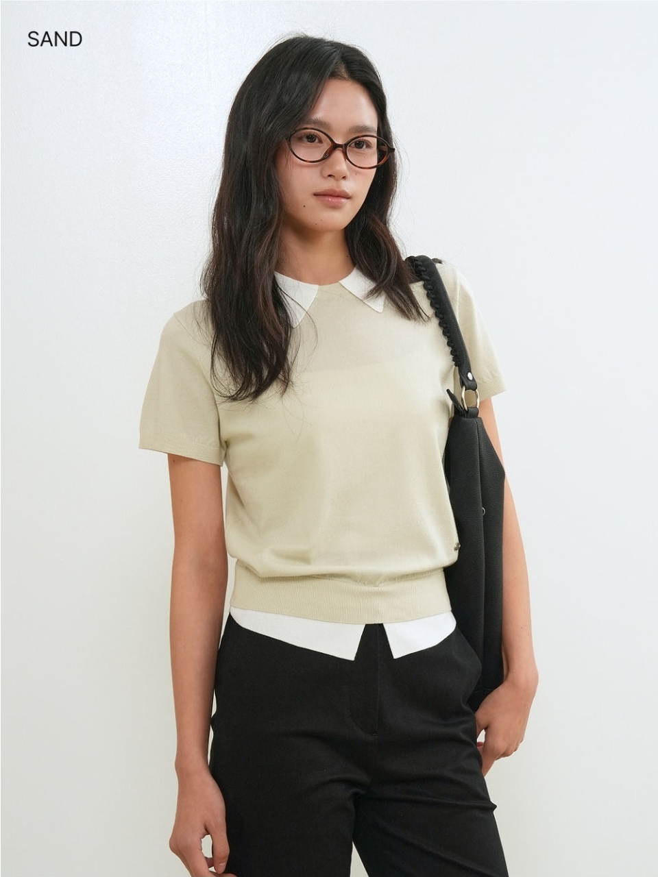 General Idea 假兩件式針織上衣