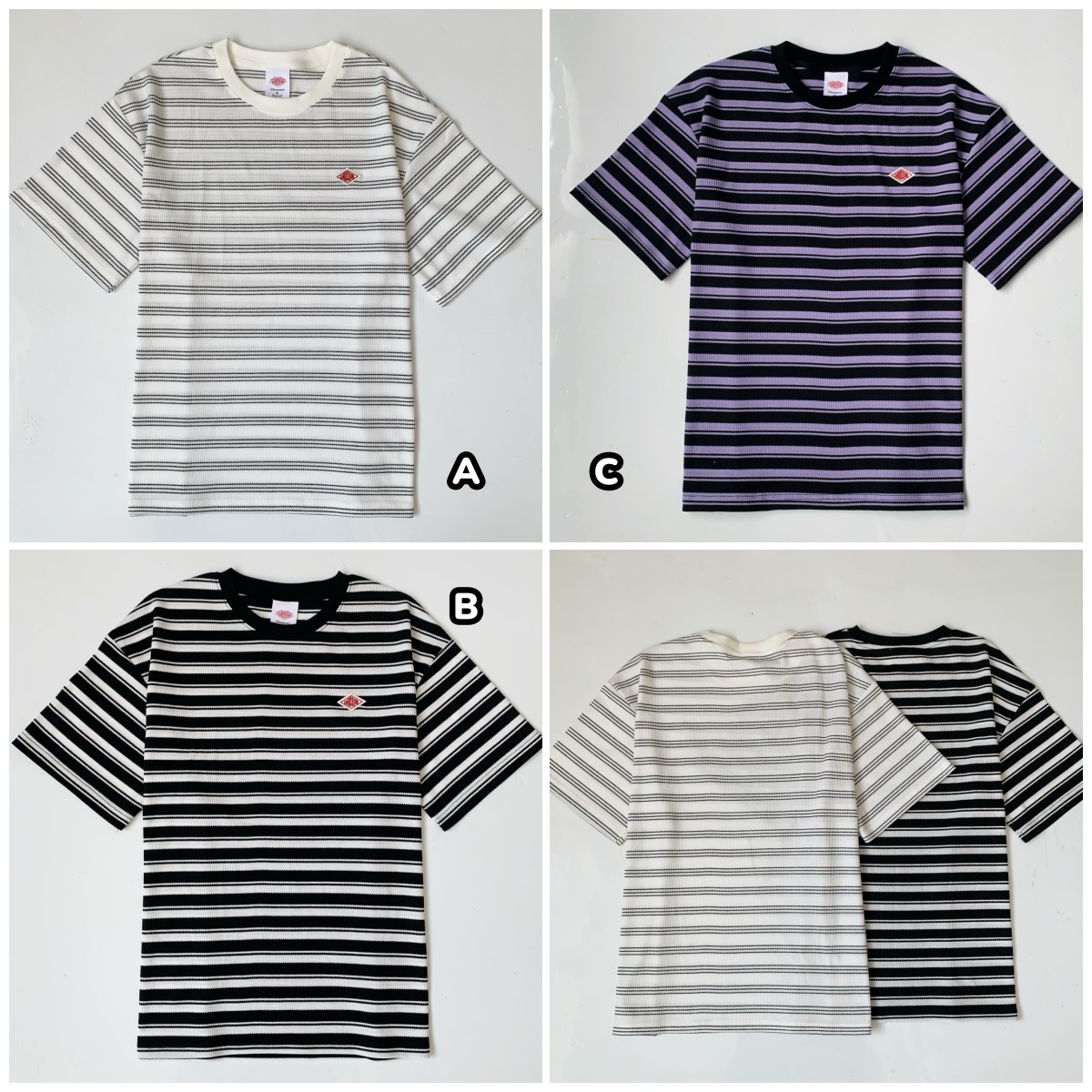 Danton 條紋短袖 Tee