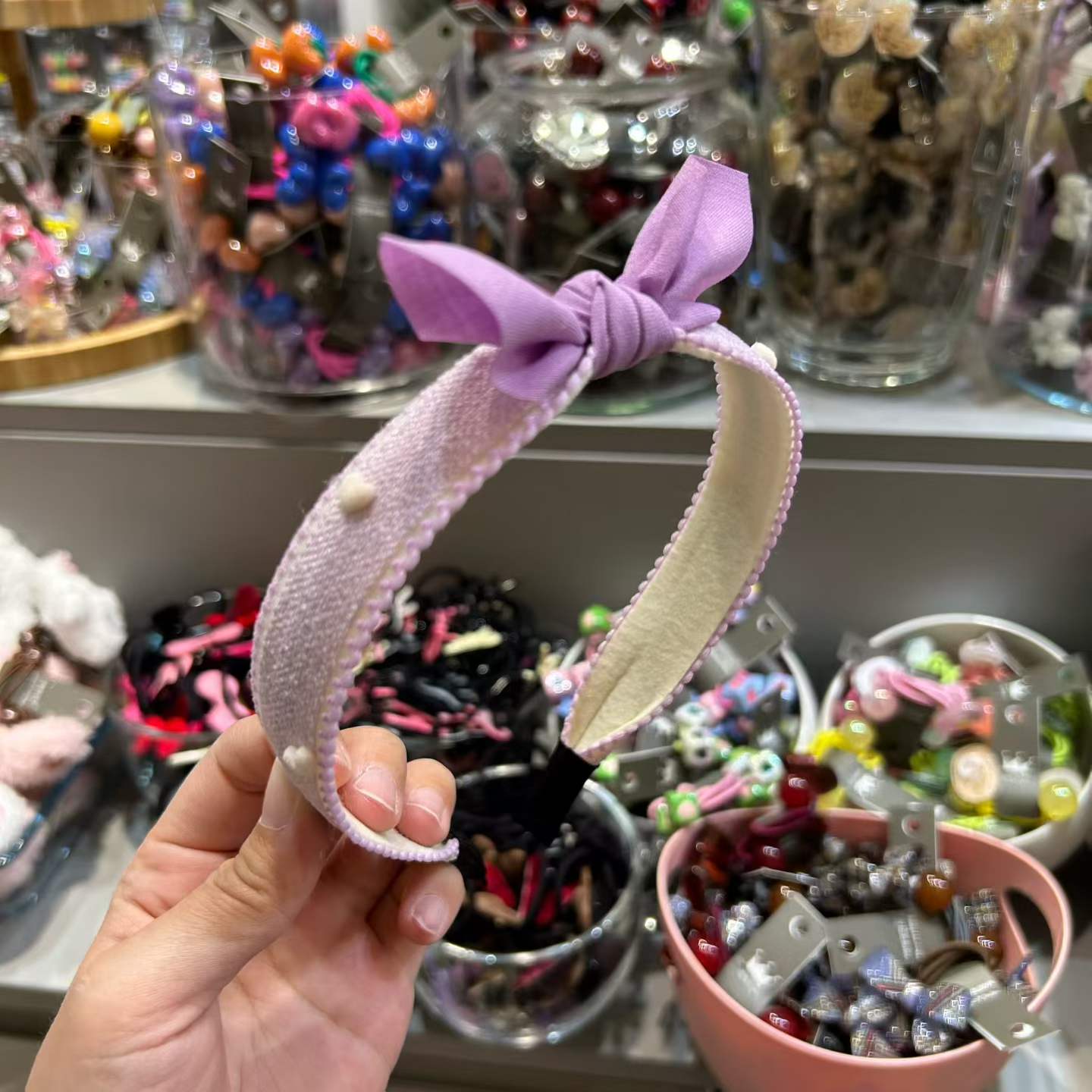 💖 愛心蝴蝶結兒童頭箍 💖