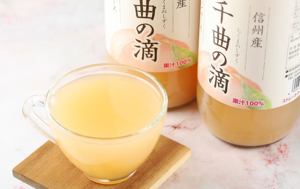日本信州【白桃果汁-千曲之滴】