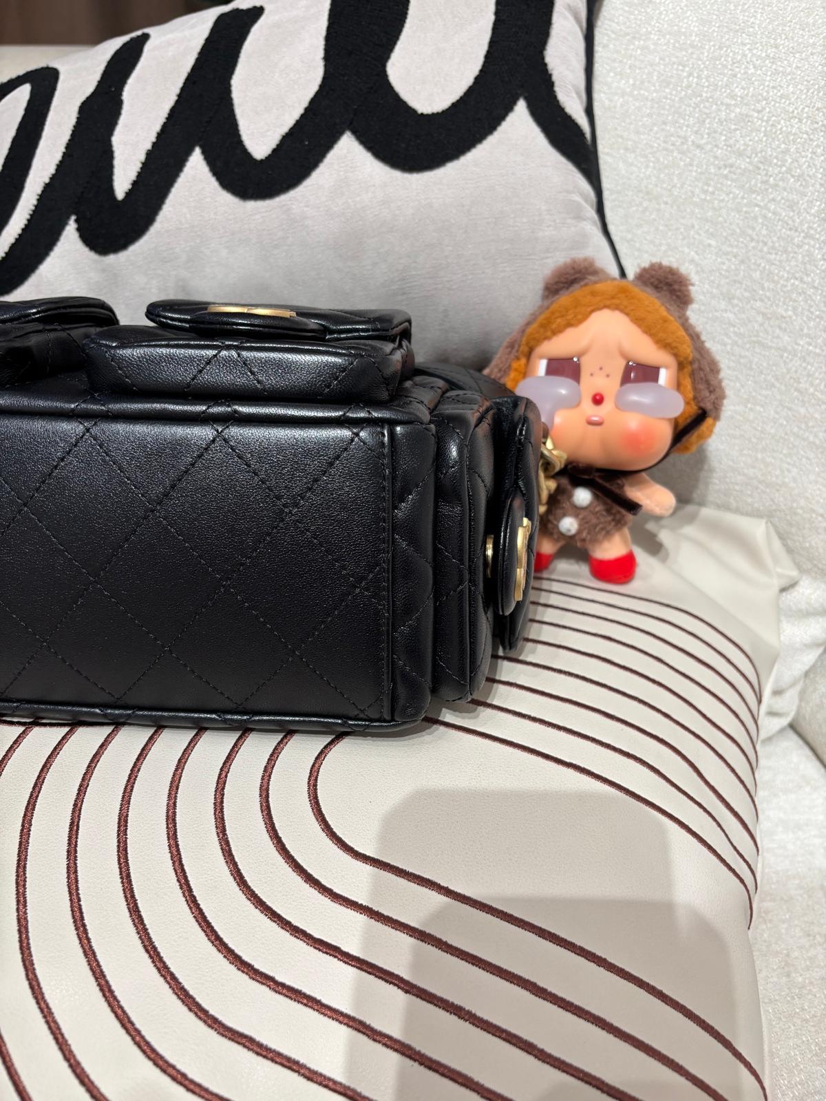 Chanel 25 Hobo Bag 黑金 100%Authentic,95%new ✅收據✅晶片✅塵袋✅盒