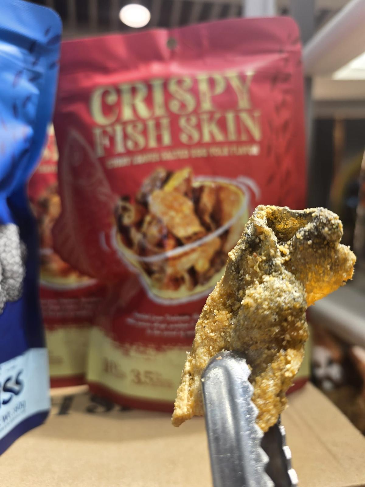 全新登場🎉FiSS香脆魚皮60g鹹蛋味/黑松露味
