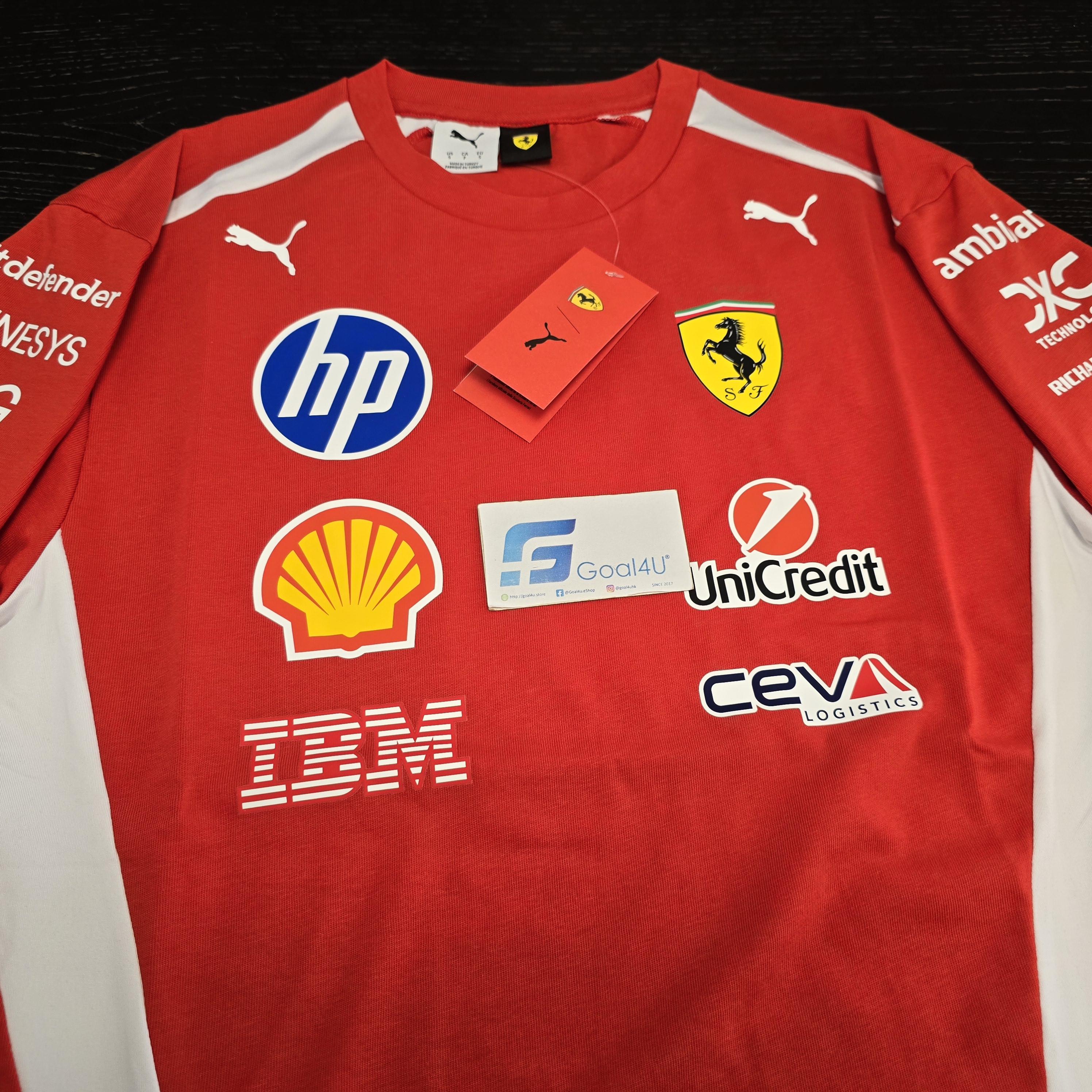 #現貨供應 F1 Scuderia Ferrari 法拉利車隊 2026 官方Team Driver T-Shirt 701238721