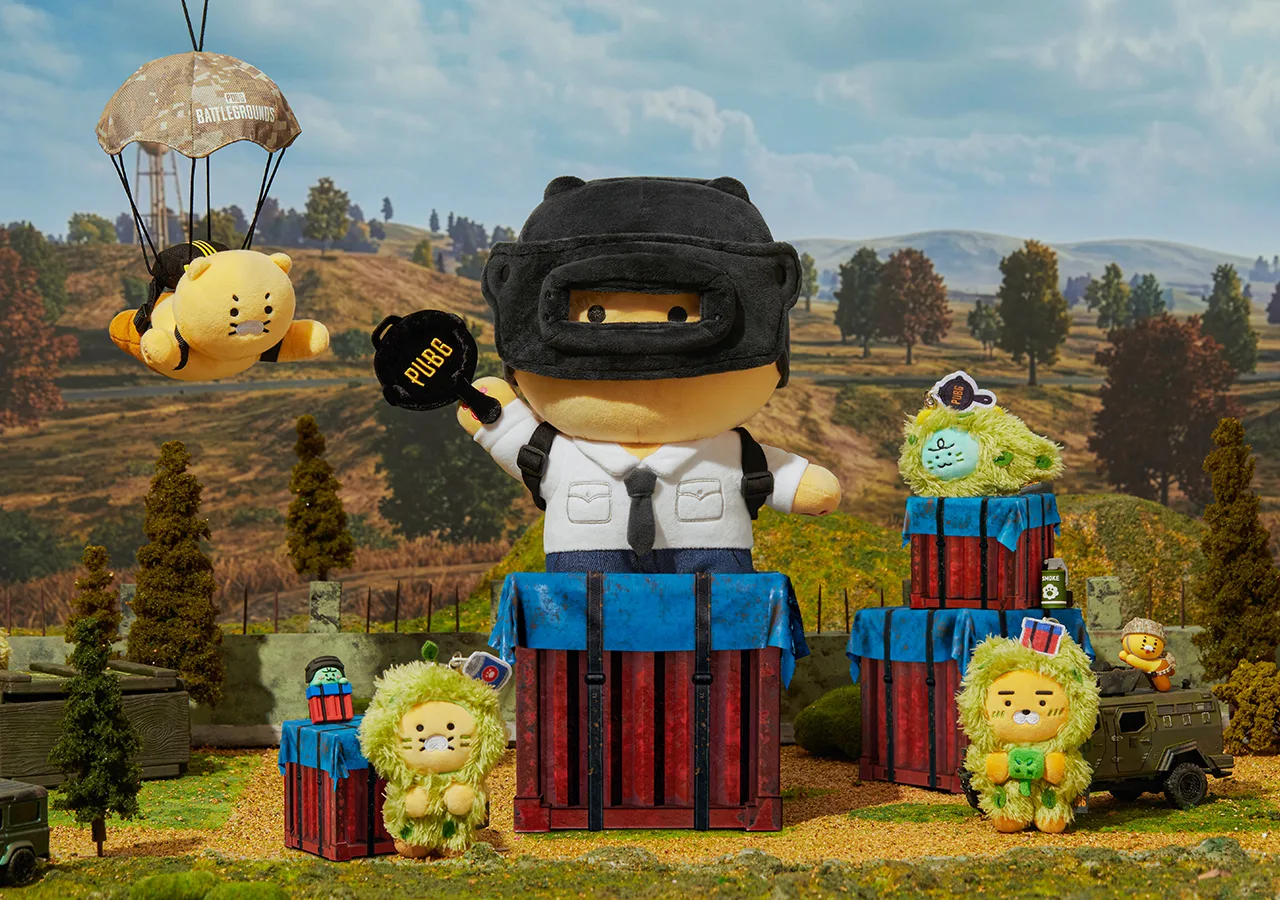 [Kakao Friends x PUBG: BATTLEGROUNDS] 春植 中型公仔