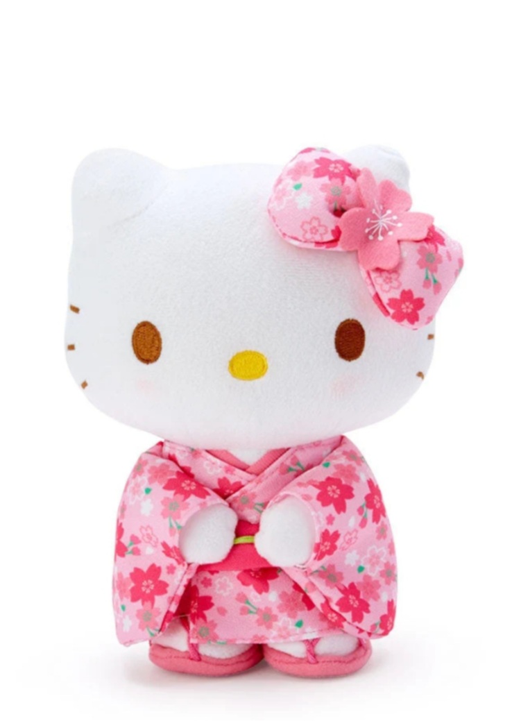 Hello kitty 櫻花和服公仔-20cm