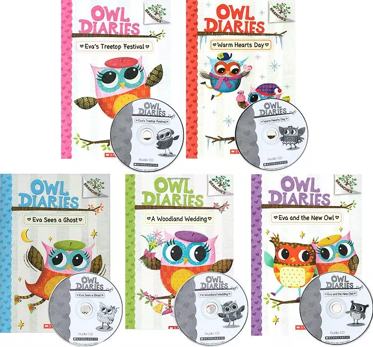 Owl Diaries 貓頭鷹日記｜12 books｜點讀版