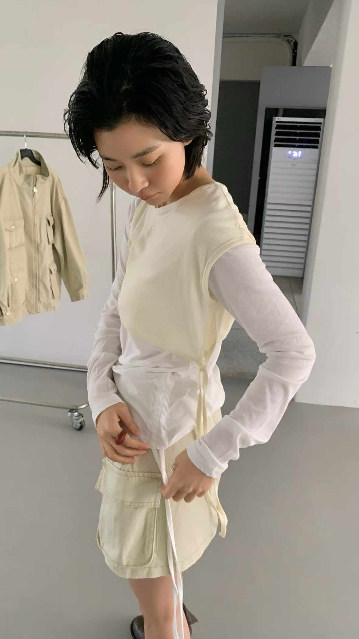 221406 拼色Tee Set