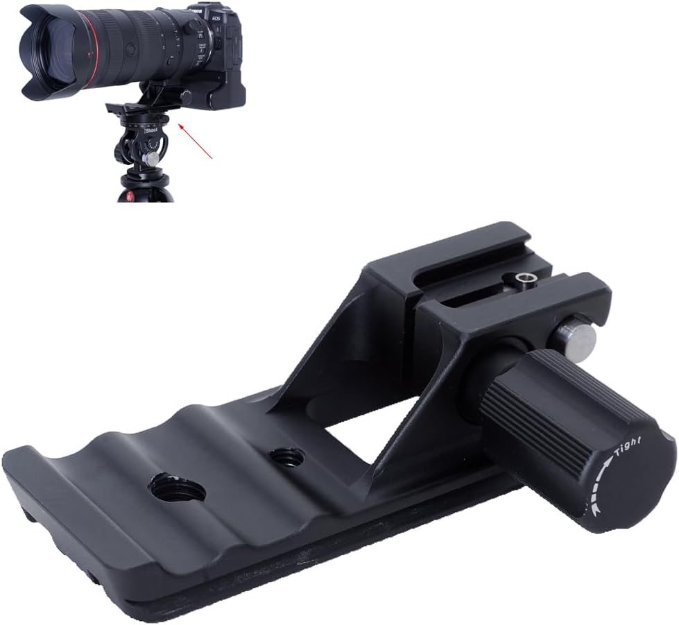 iShoot Lens Collar Stand Replacement Foot Tripod Mount Ring Base For Canon RF 24-105mm F2.8 L is USM Z and RF 70-200mm F2.8 L IS USM Z 腳架環替換腳 IS-THRF24105