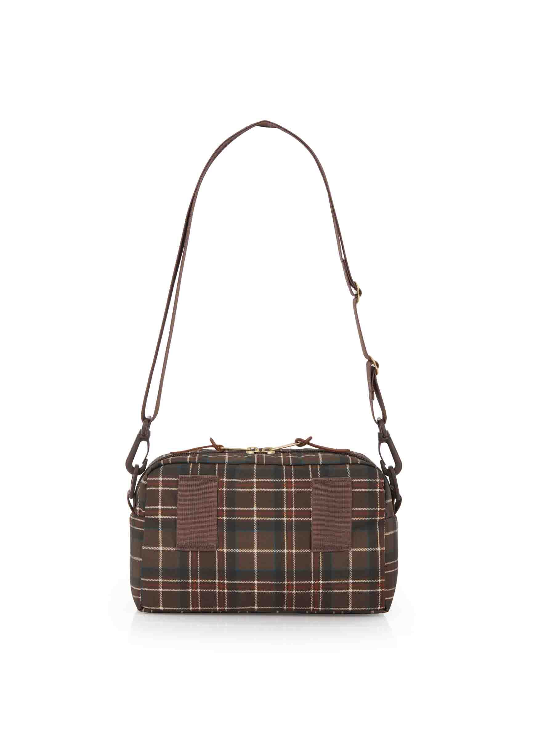 【現貨】GREGORY PADDED SHOULDER POUCH M WOODLANDPLAID【現貨36小時內寄出】