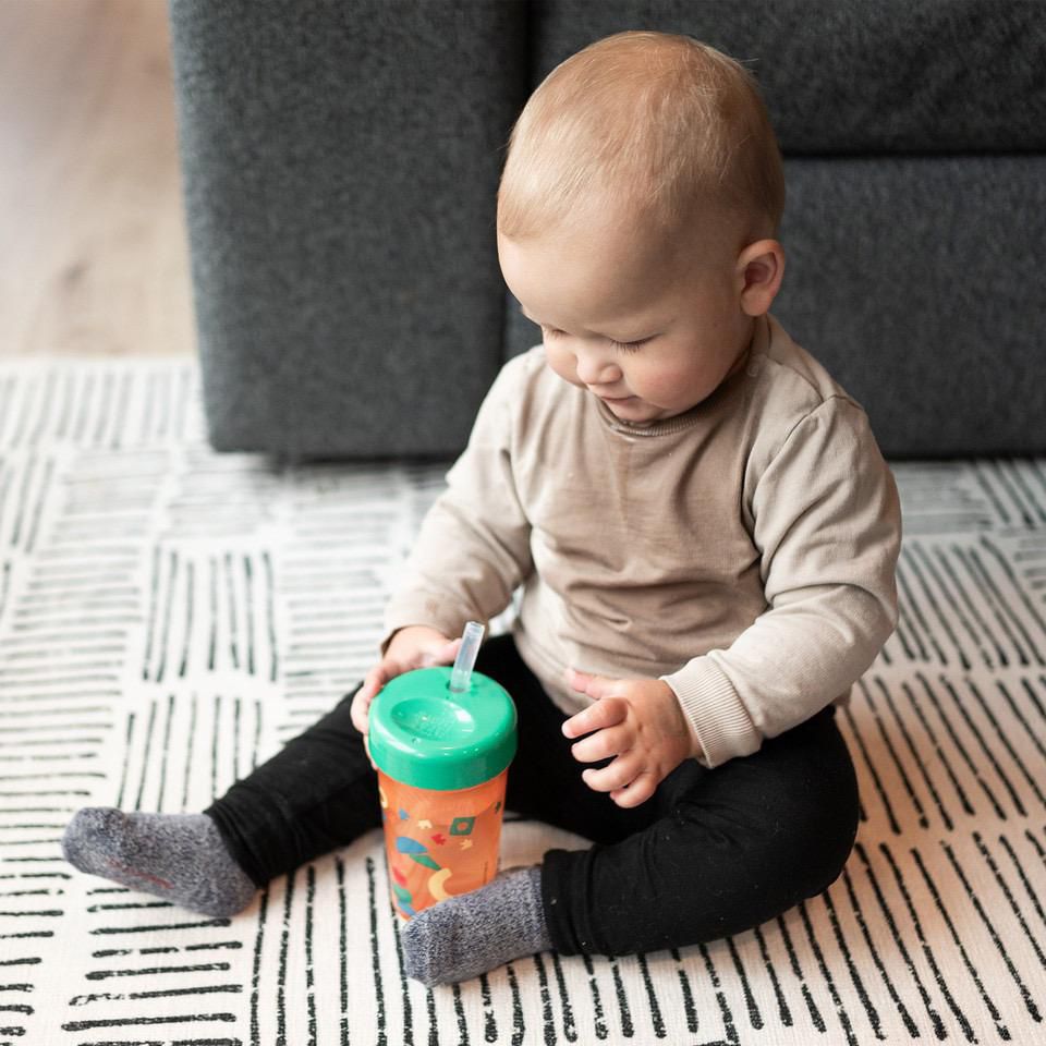 Cocomelon 重力吸管學習杯 -12安士