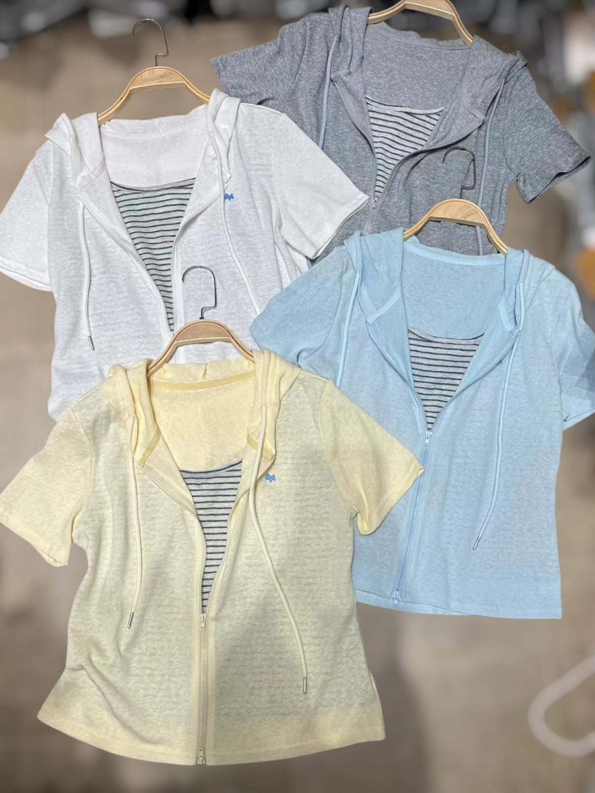 夏日必入手假二件top(落單備注顔色)