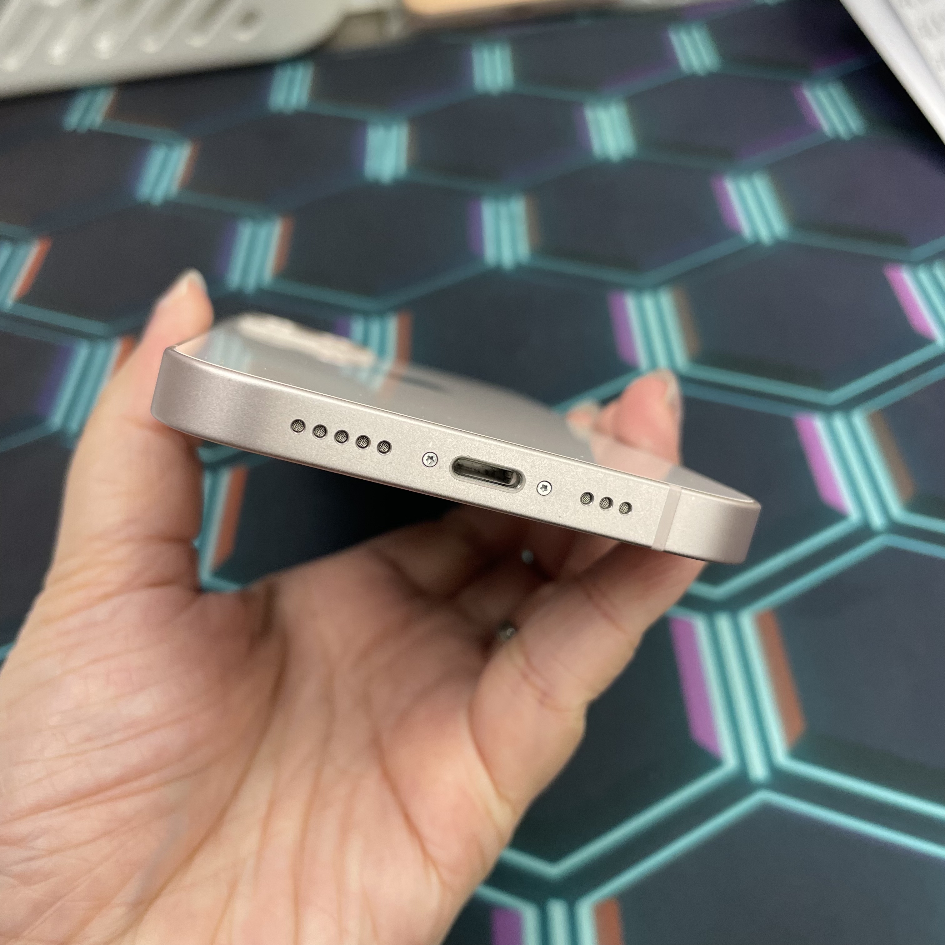 *7691 13 完美機 256GB 電87 粉色 pink