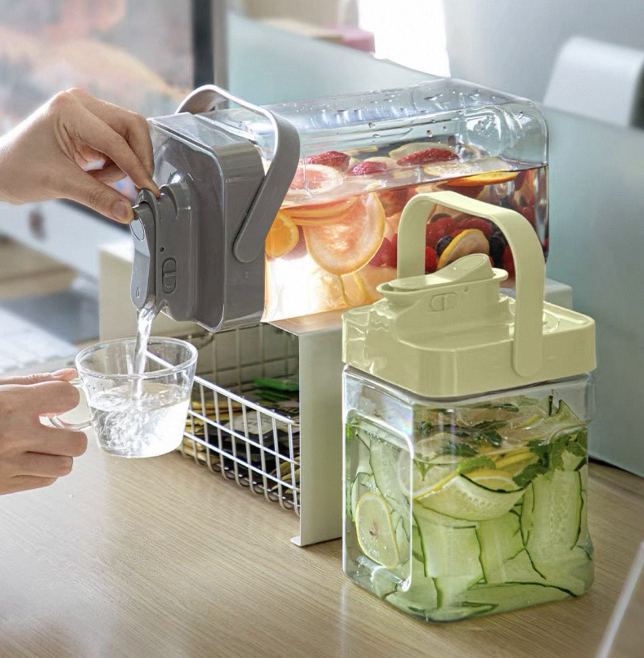 日本霜山大容量便攜壺