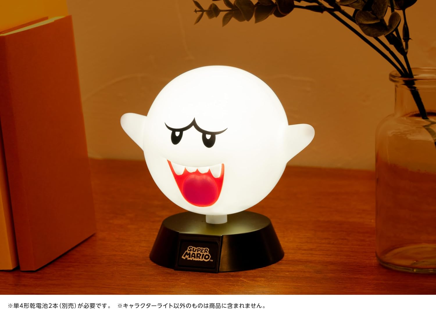 超級瑪利歐角色夜燈 (害羞幽靈) / Super Mario Character Light (Boo) MISC-1390