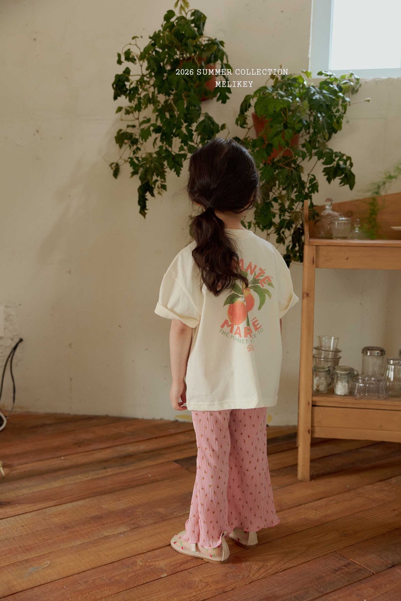 Melkey | Peach T (grey L105-115)