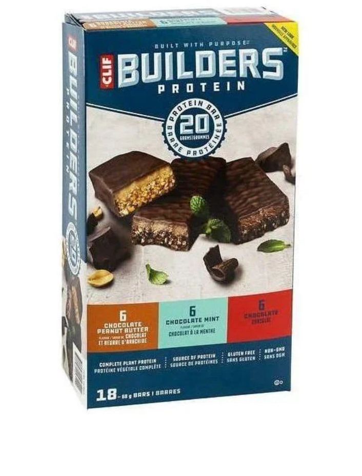 加拿大直送🛫CLIF Builders Protein Bar 18條/盒