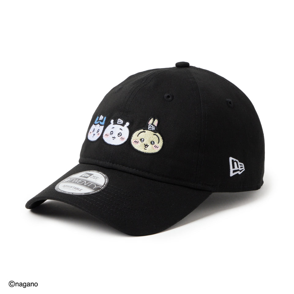New Era 9TWENTY Chiikawa / Chiikawa, Hachiware, Usagi, Black