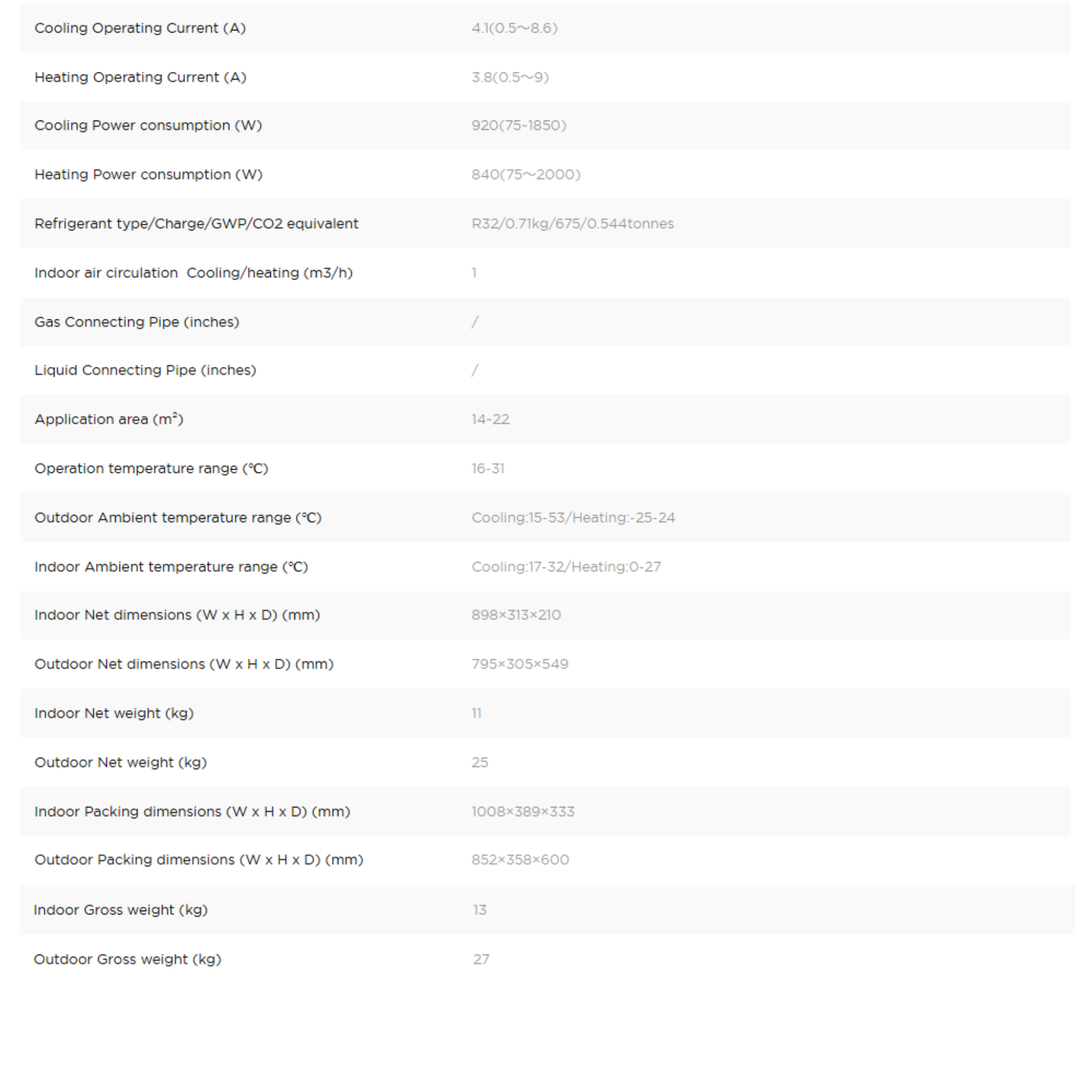 TCL 1.0HP FreshIN 2.0 Series Inverter Air Conditioner (TAC-10CSD/FBI)