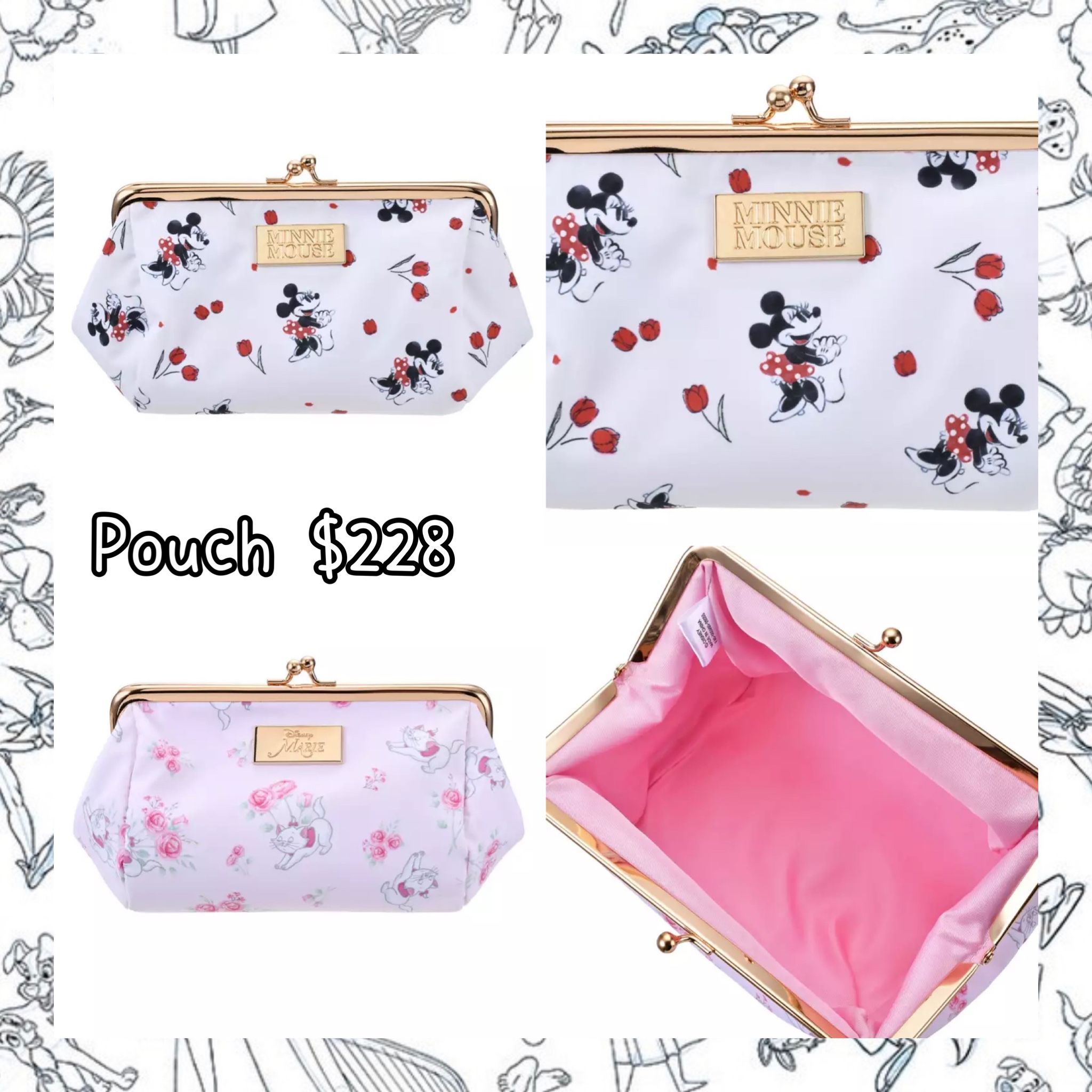 ：日本：FLORAL PRINT 31/3 日本發賣 POUCH