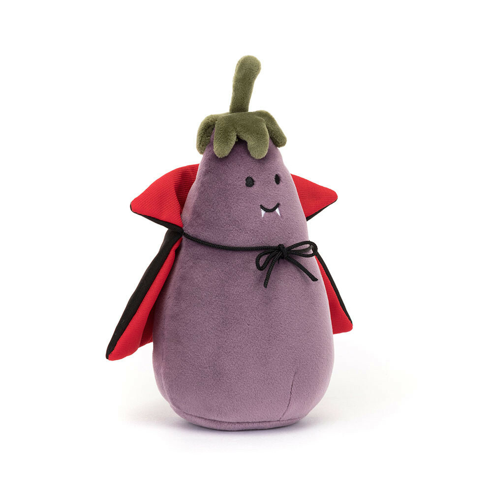 JELLYCAT Vivacious Aubergine Vampire 吸血鬼茄子(Retired)