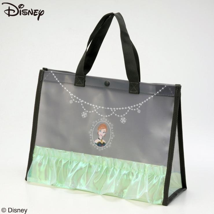 🇯🇵限時預訂 日本直送🇯🇵Anna頸鏈印花閃亮荷葉邊游泳袋沙灘袋