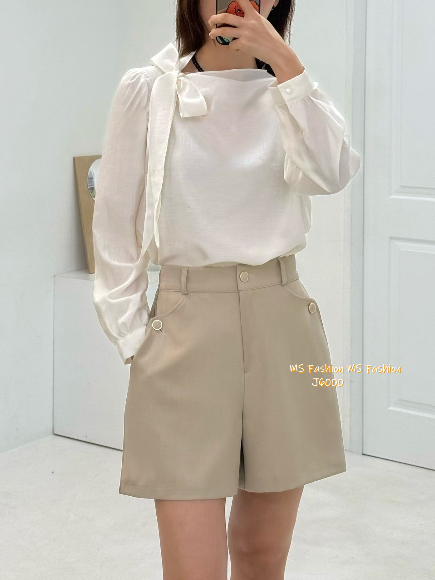 J6000 韓國🇰🇷靚料短西褲