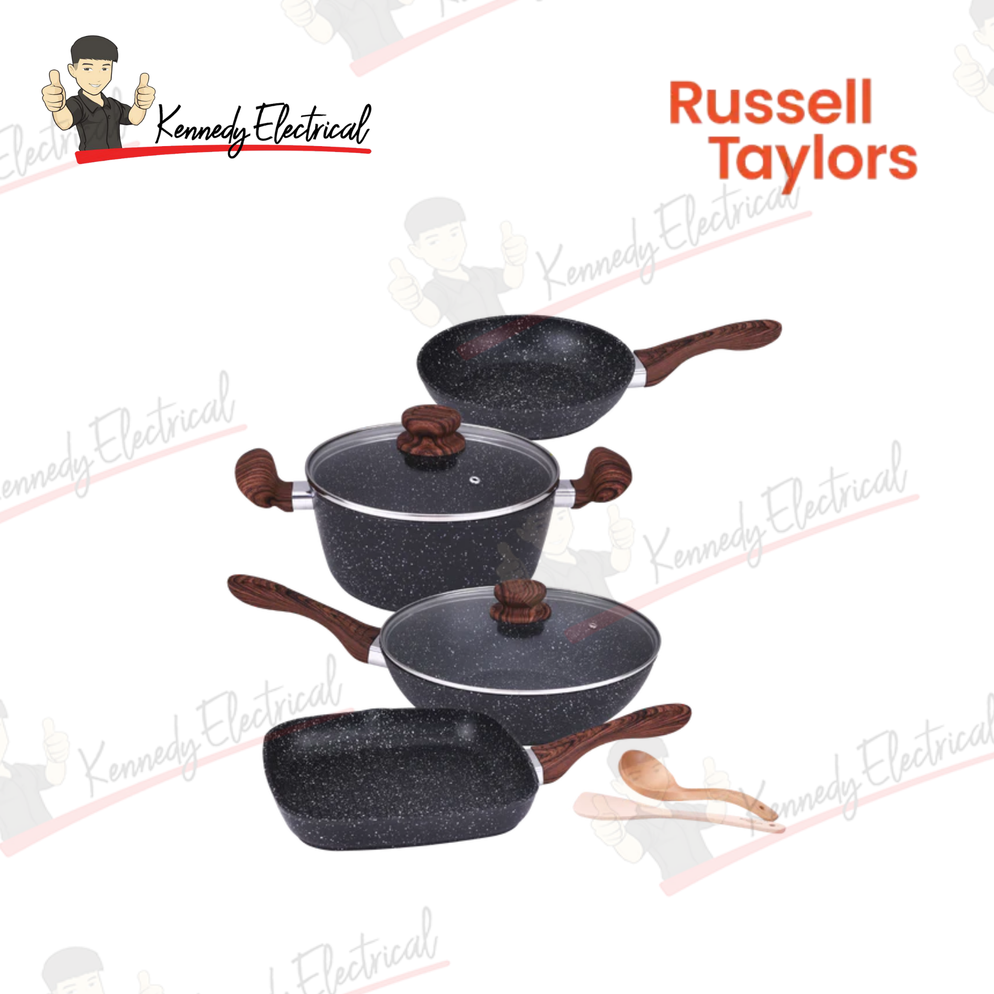 Russell Taylors Romano Cookware Set (CWS-7)