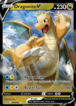 Pokemon TCG Pokemon Go - Dragonite V-049/078