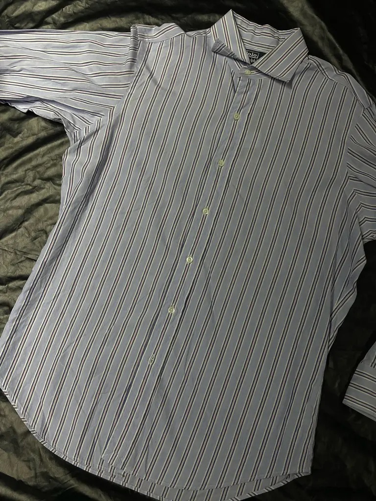 Black Vintage Polo shirt #0002