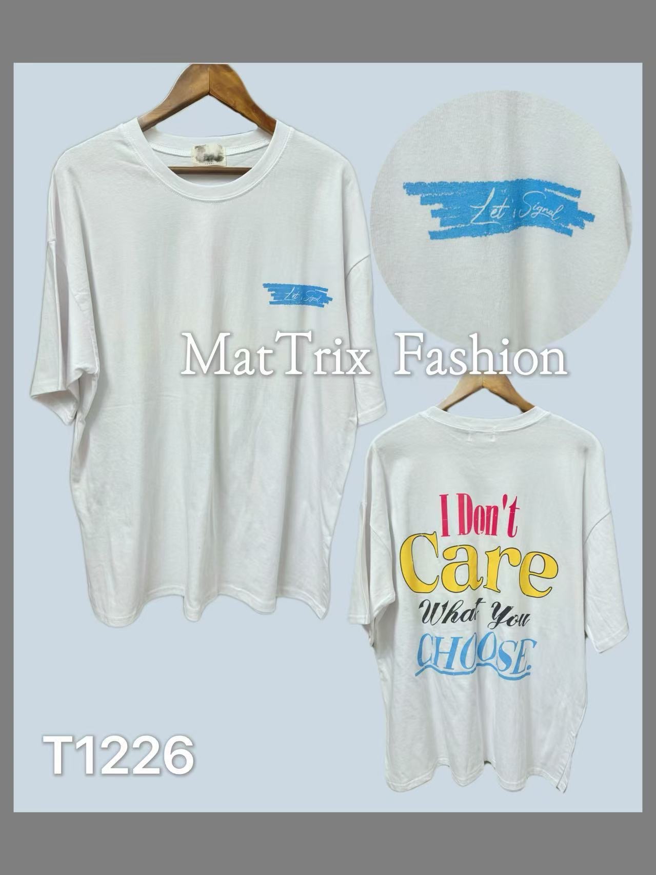 1226 背印字Tee 原價$239