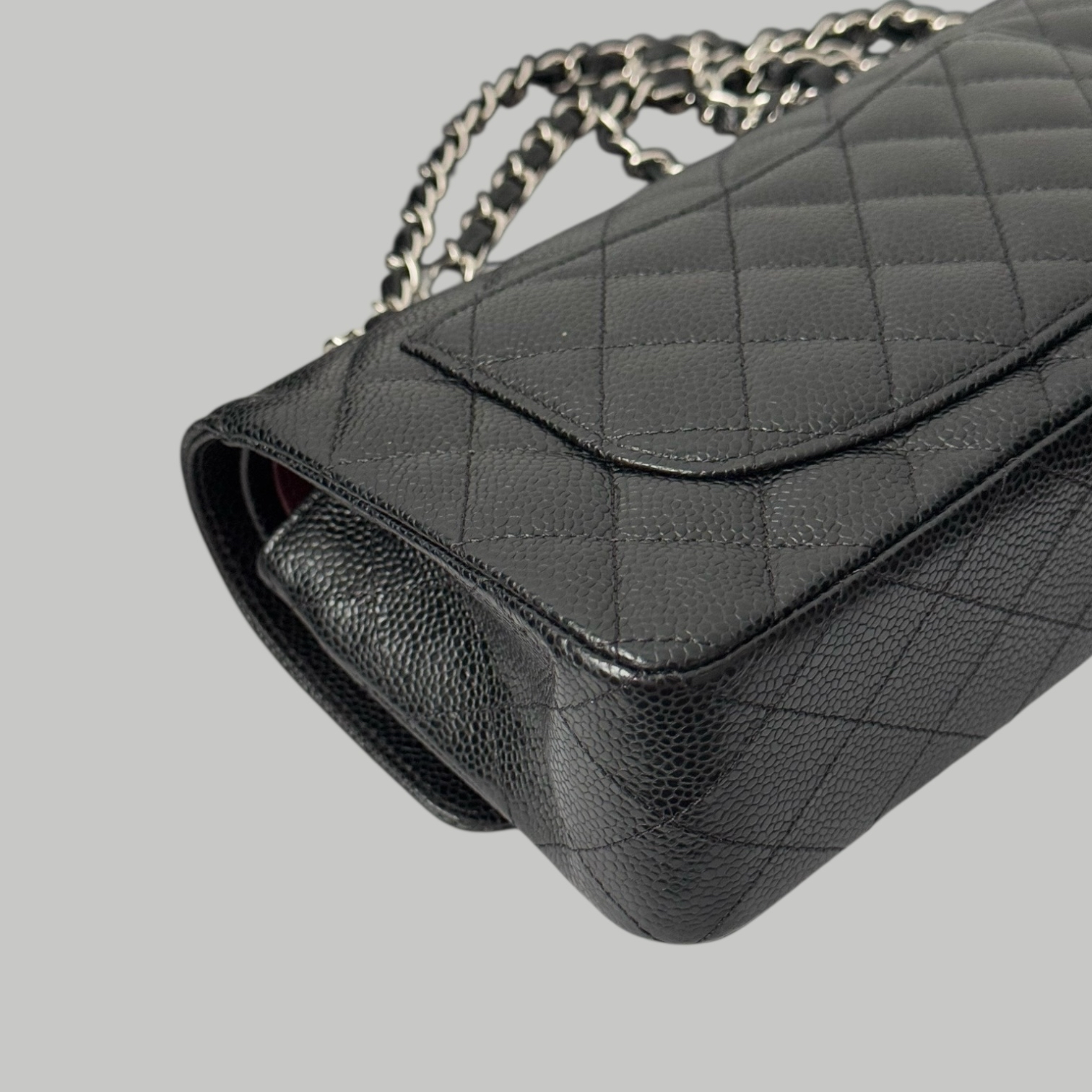 Chanel Caviar CF23 銀扣