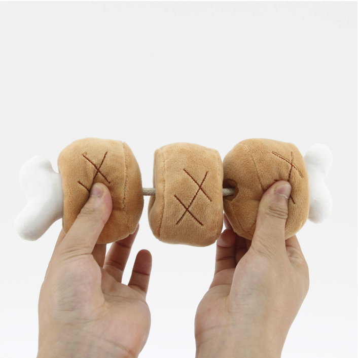 *SuperPet 🇰🇷 狗狗BBQ烤肉大大隻益智嗅聞玩具