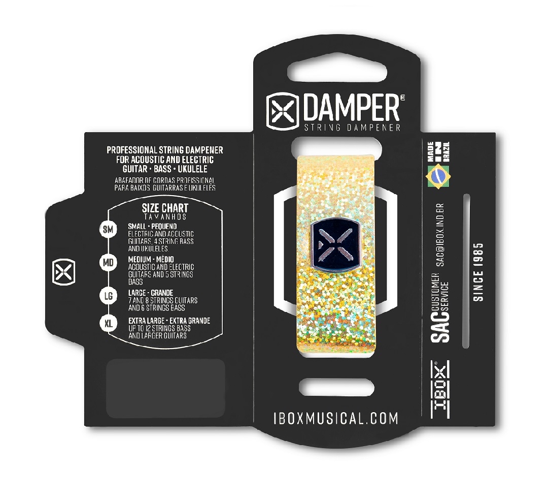 Ibox - Damper - HOLOGRAPHIC GOLDEN LEATHER