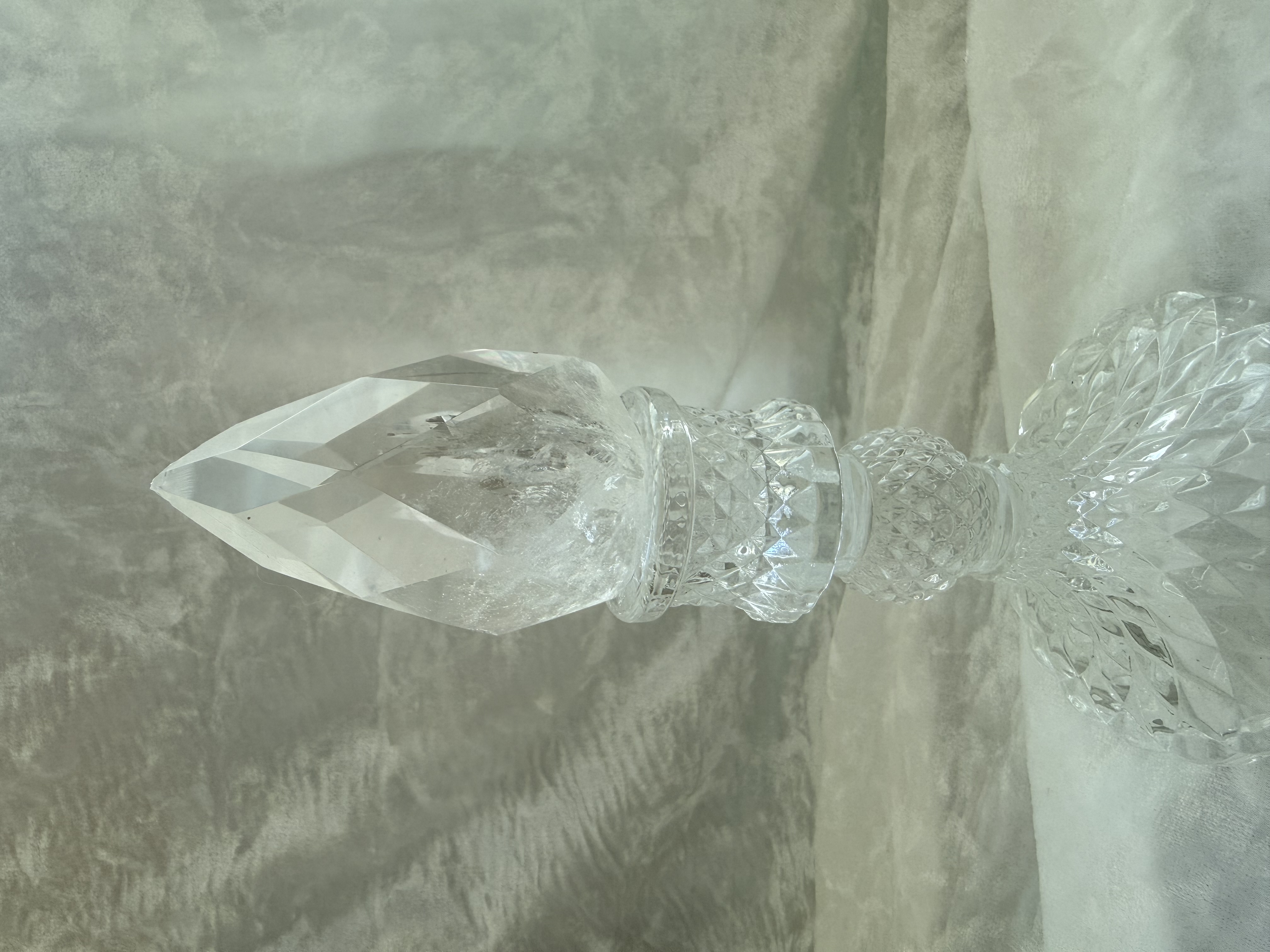 巴西火焰白水晶