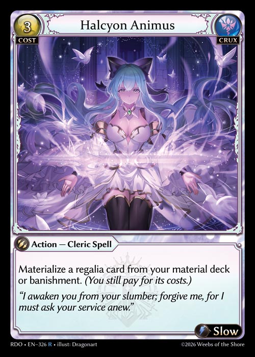 Halcyon Animus / RDO-326 (R)