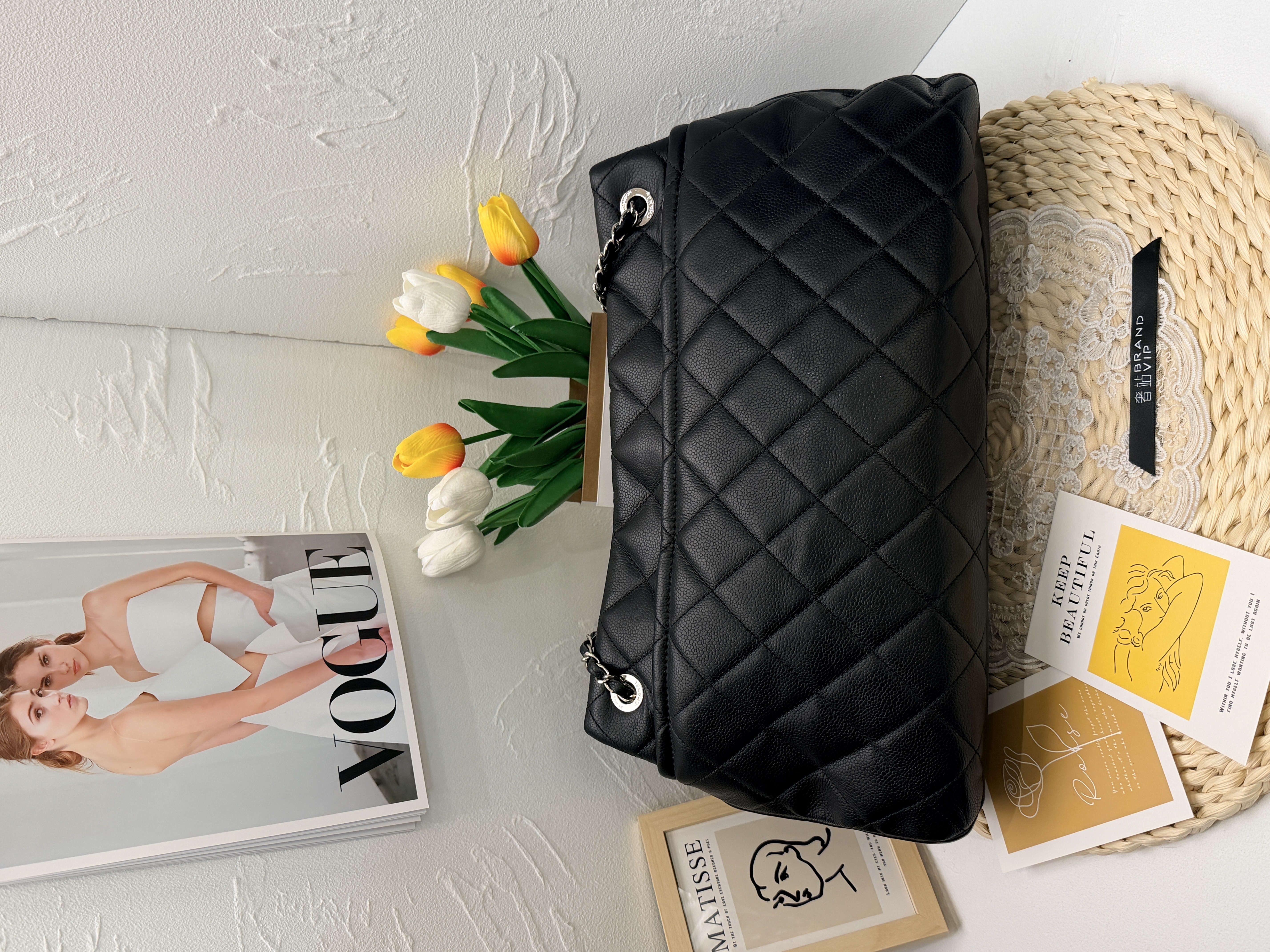 Chanel Caviar Leather Tote