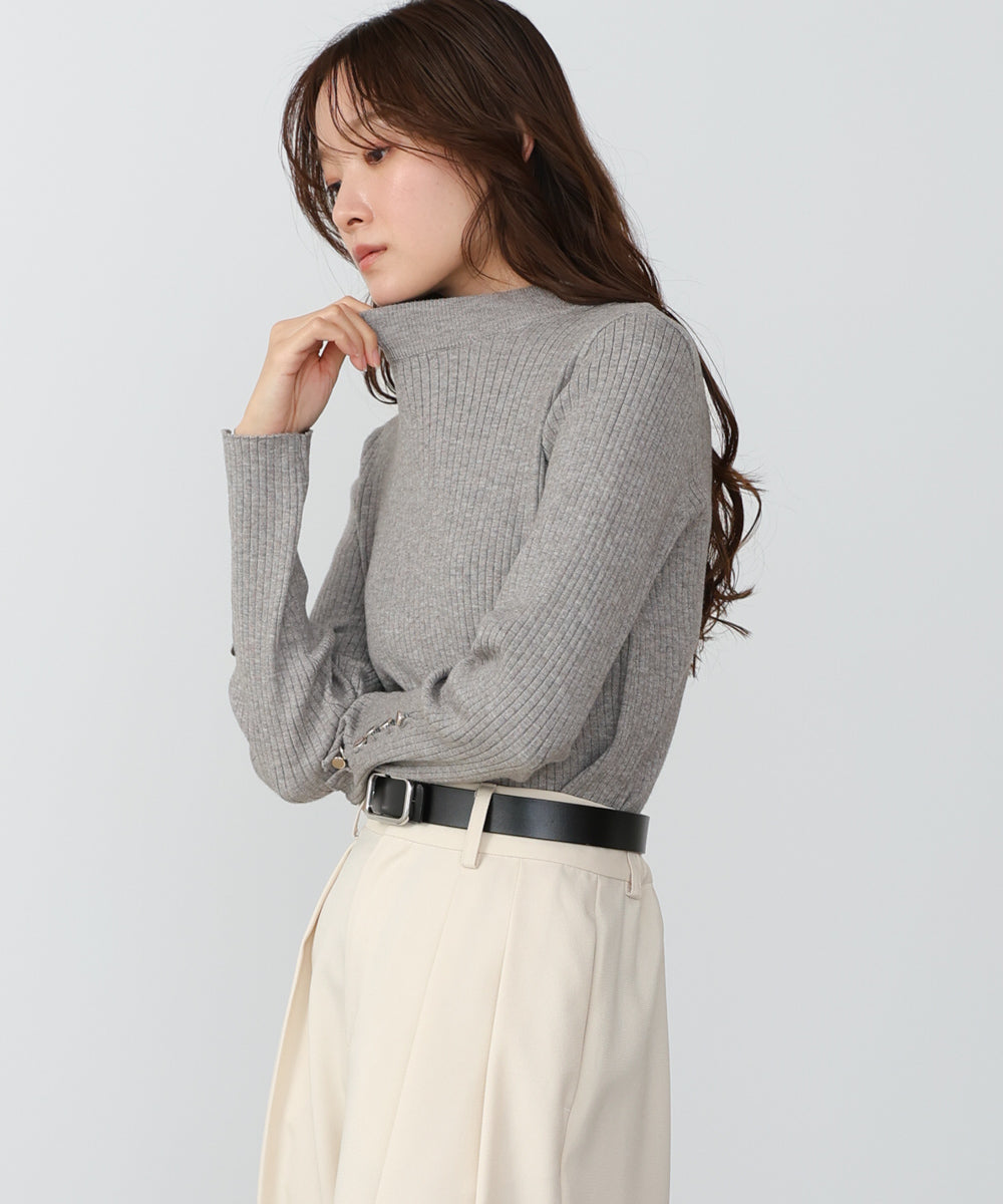 <JP> Blossom Button Ribbed Knit Top * 6色入 <預購>