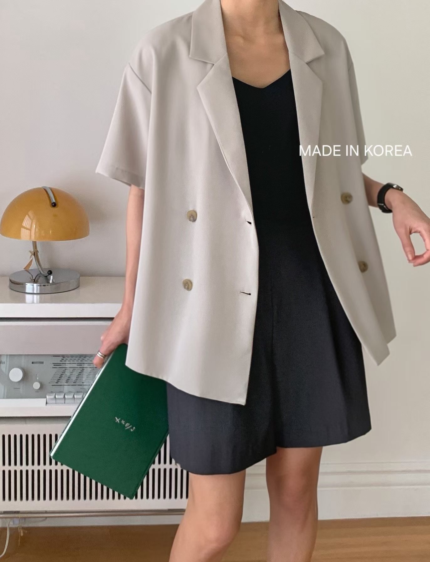 G6270 韓國🇰🇷靚料孖襟西裝外套