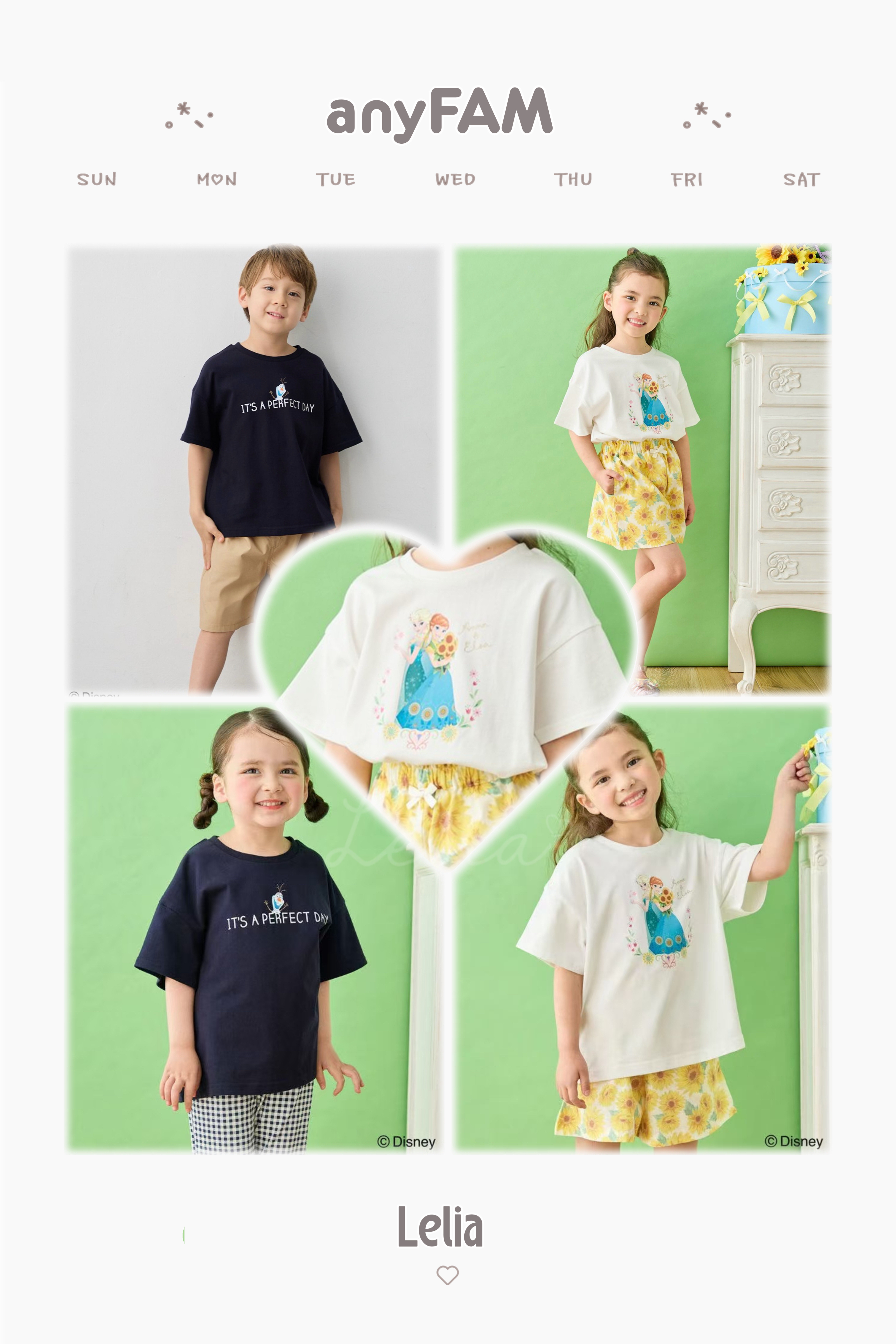 ▫️現貨▫️anyFam X Disney Frozen 透氣面料Tee