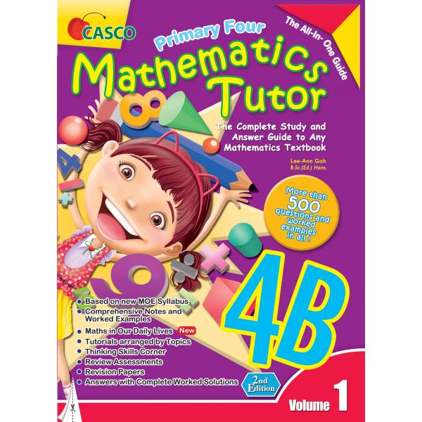 Primary Maths Tutor 4B Volume 1 - 2nd Edition