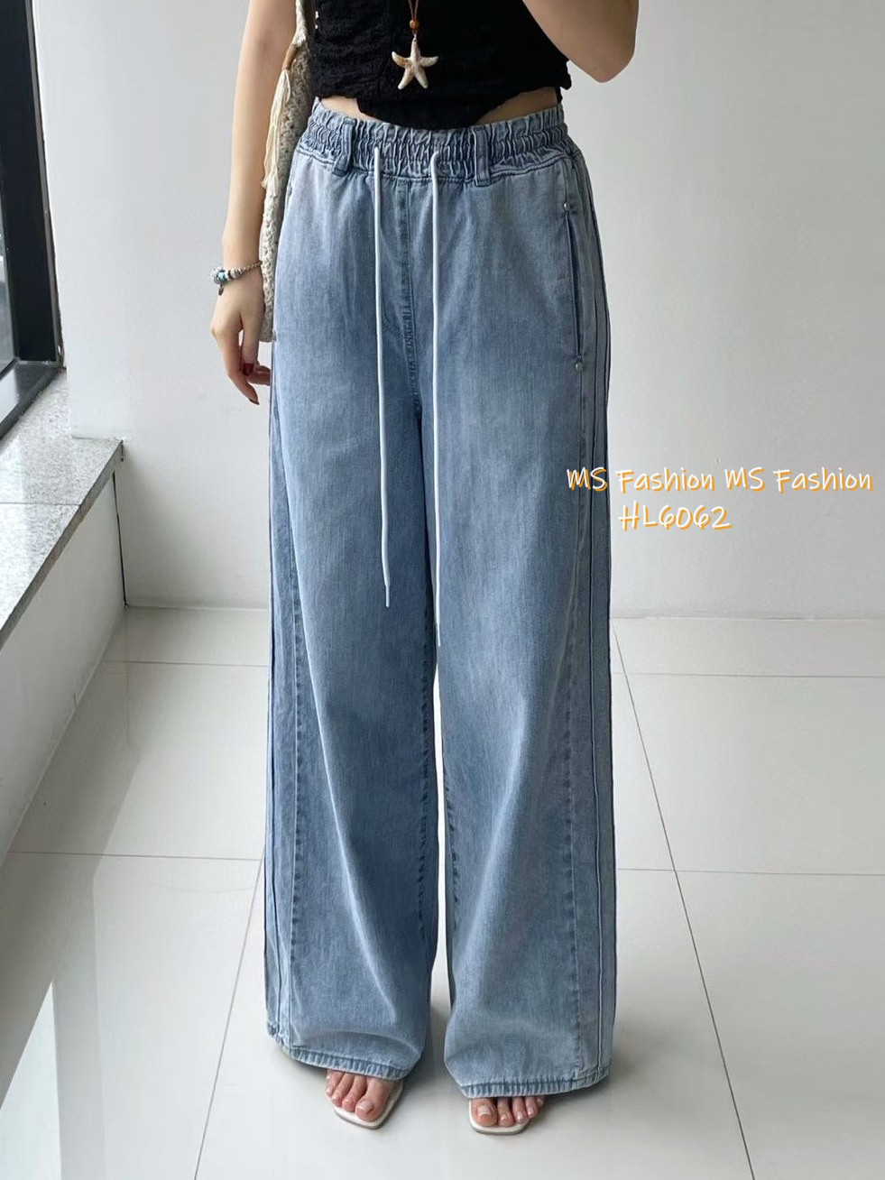 HL6062 韓國🌼Howluk側3間闊筒牛