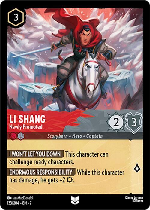 133/204 Li Shang - Newly Promoted