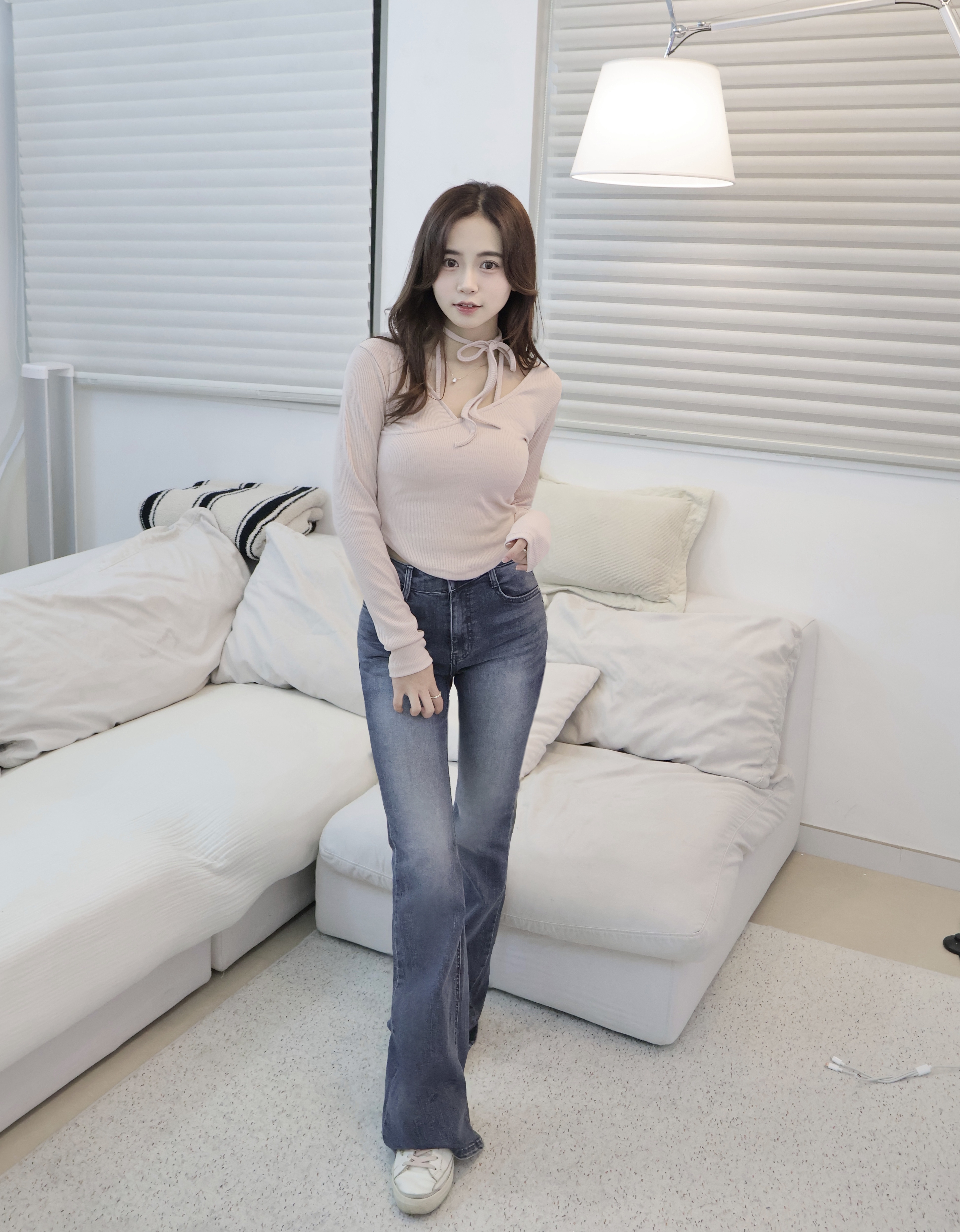 【 🎤全員自留！極精緻POCKET立體刺繡🪡👖突顯美腿線條！高包覆度小心機提臀喇叭褲🖤 】Embroidery Boots Cut Pants